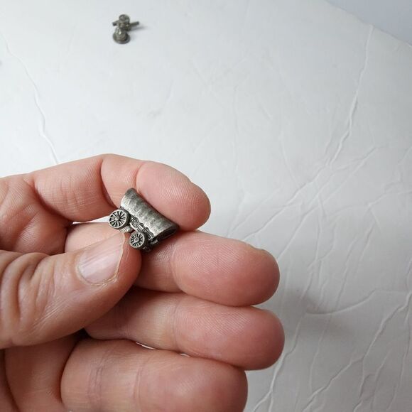 Monopoly National Park Edition Replacement Pewter Token covered wagon - Picture 3 of 4